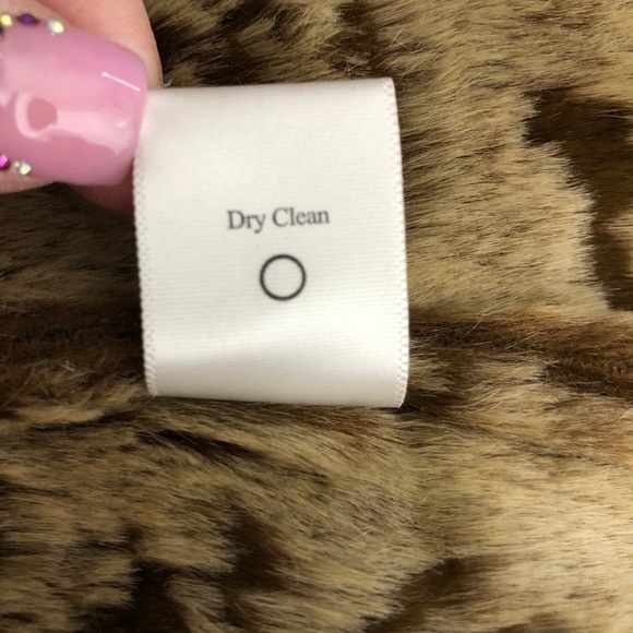 Coldwater CREEK Faux Fur-Lined Hooded Winter Faux Suede Coat - Size 8 - Like New - Picture 5 of 5